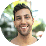 smiling man